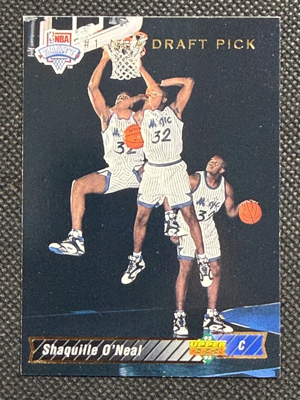 1992-93 Upper Deck - Shaquille O'Neal #1 (RC) Rookie #1 Draft Pick Orlando Magic